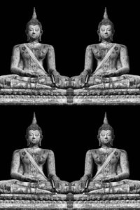 Black-and-White-Quattro-Buddha