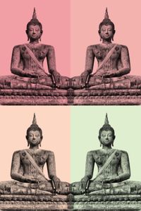 Buddha-Quattro-2 by Stefan B&ouml;hme